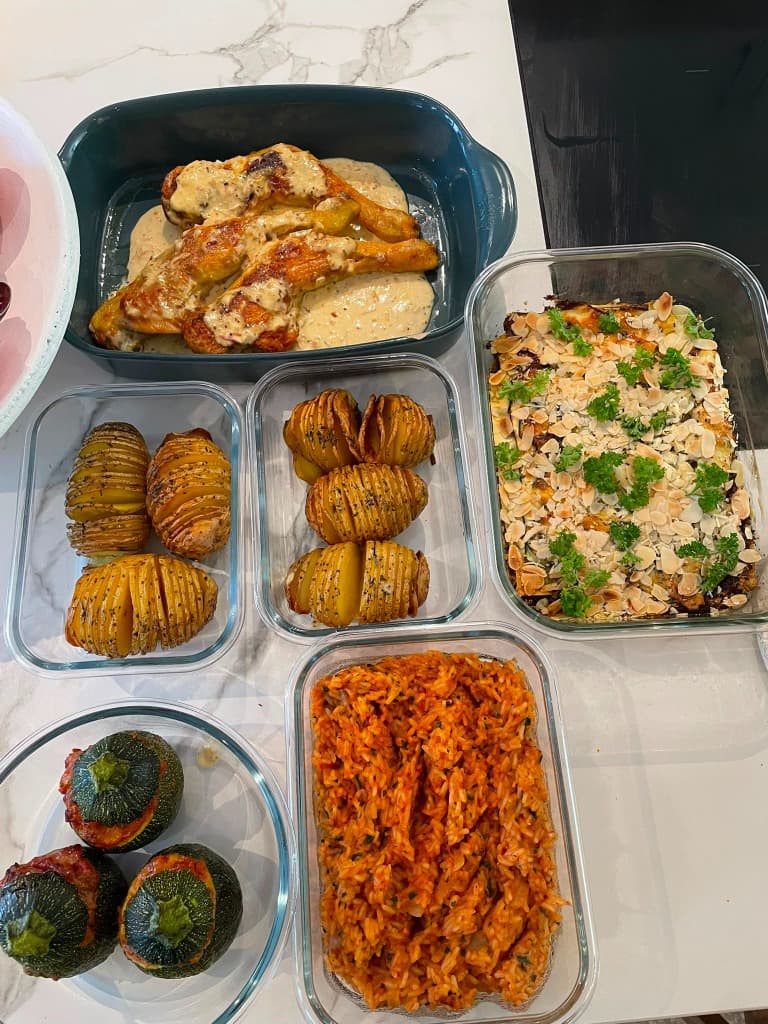 Plats cuisinés et légumes farcis